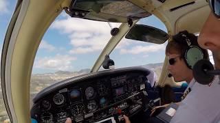 Flying ILS approach into Tenerife North airport (TFN/GCXO) with ATC audio