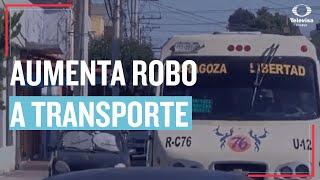 Aumenta el robo en transporte público | Las Noticias Puebla -     Noticias en vivo en Puebla