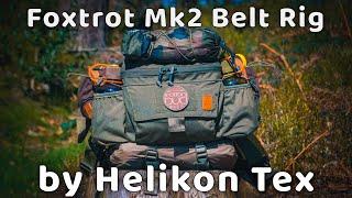 Foxtrot Mk2 Belt Rig by Helikon Tex | Day Camp | Load Out | Bushcraft | Bum Bag | Fanny Pack