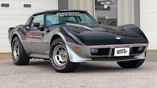 BARRETT JACKSON LOT #443.1, 42 MILE SURVIVOR 1978 Chevrolet 25th Anniv. Pace Car Corvette