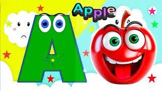 ABC Kid's Song / Phonics Song / Kiddos Study Zone / Tiny Tots / A for Apple /ABC lyrics song /A to Z