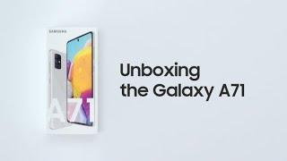 Galaxy A71: Official Unboxing | Samsung