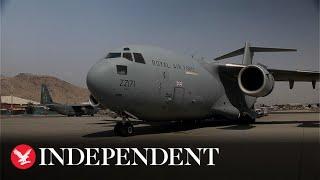 RAF evacuates full flight of people from Kabul in last 24 hours