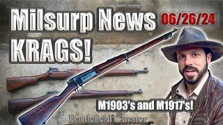 BIG News from the CMP!!! M1903’s, M1917’s and KRAG JORGENSENs!