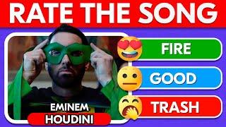 Rate the Song   2024 Hottest Popular Top Songs Tier List  | Music Quiz