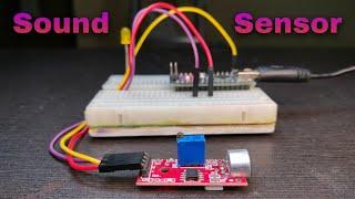 How to use Sound Sensor and LED with Arduino || Techie Lagan