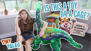 Hamster Cage or Toy? | Tiny Tales XL Dinosaur Cage Review