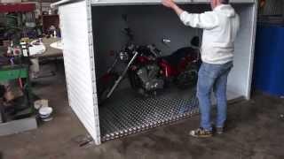 Multiport Motorbike Garage Luxury version Motorradgarage