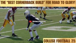 The "BEST CORNERBACK BUILD" For Road To Glory in EA College Football!