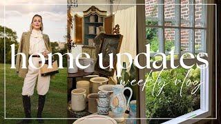 START OF HOME RENOVATIONS | ANTIQUE SHOPPING & HORSE TRIALS