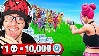 1 Elimination = 10,000 VBucks with Typical Gamer! - Challenge