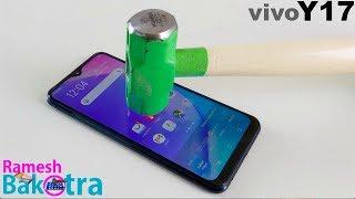 Vivo Y17 Screen Glass Scratch Test