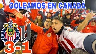 FORGE vs CHIVAS 1-3 | GOLEAMOS HASTA EN CANADÁ | REACCIÓN DESDE CANADÁ | partido de ida concachampio