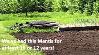 Mantis Rototiller and Spring Planting!