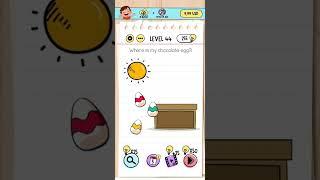 Brain Test Level 44 Answer | Where is my chocolate egg?