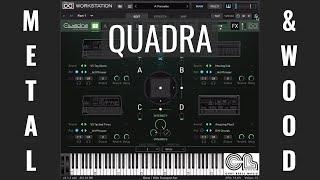 UVI Quadra: Metal and Wood REVIEW/Walkthrough!  OMG this plugin is AMAZING!