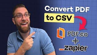 Automatically Convert PDF to CSV with This Simple App