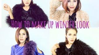 How to make up winter looks