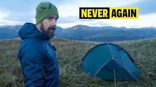 I will NEVER camp here again - Day 4 of SOLO Lake District expedition