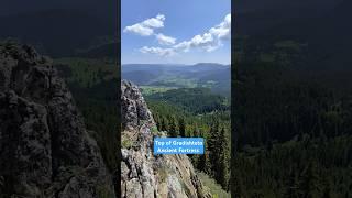 Top of Gradishteto Ancient Fortress- Thraci tribes- Rhodope Mountains in Bulgaria