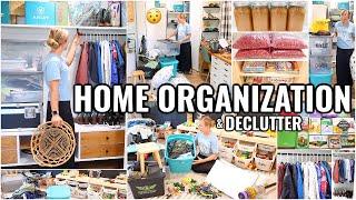 HOME ORGANIZATION IDEAS!! CLEAN & ORGANIZE WITH ME | DECLUTTERING AND ORGANIZING MOTIVATION