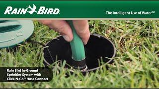 Rain Bird 32HE Rotor Sprinkler System Installation