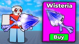 Spending $8,891,999 For The WISTERIA PARASOL In Blade Ball..