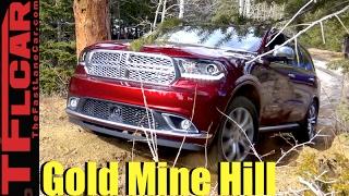 2017 Dodge Durango Takes on a Snowy Gold Mine Hill Off-Road Review