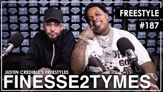 Finesse2Tymes Raps Over The Notorious B.I.G.'s "Notorious Thugs" Beat In Justin Credible Freestyle