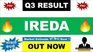 Ireda Q3 Results 2025 | Ireda Results Today | Ireda Share Latest News | Ireda News Today | Ireda