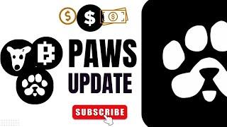 PAWS AIRDROP PARTNERS AND LISTING UPDATE.