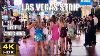 Las Vegas Strip Late Night People Watching | Labor Day Weekend