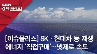 [이슈플러스] SK·현대차 등 재생에너지 ‘직접구매’…넷제로 속도