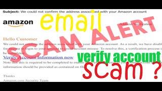 AMAZON EMAIL SCAM (WARNING STRONG LAUNAGE)