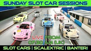 Sunday Slot Car Sessions is Bringing the Fire - Let's Race!! #slotcars #scalextric #slotcarsareback