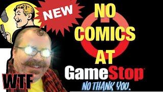 COMIC INDUSTRY COLLAPSE!  GAMESTOP refuses to continue carrying MARVEL and DC COMICS!