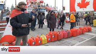 Canada Freedom Convoy: 'We'll be here as long as it takes!'