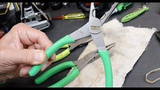 Unsticking Snap On Pliers: Not all sticky pliers are the same. A crunchy joints is a quick fix!