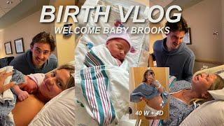 BIRTH VLOG: positive birth story + 23 hours laboring 