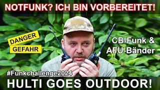 Krisenfall: Antennenbau aus Notfallset #Funkchallenge2024 #AFU #BLACKOUT #cbfunk