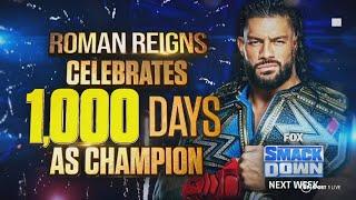 Roman Reigns celebrates 1.000 Days as Champion (Full Segment)