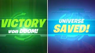 Fortnite Day of Doom LTM - Victory Von Doom, Universe Saved & Doctor Doom Gameplay