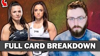 UFC Vegas 107 - Full Card Breakdown | Fight Predictions & Best Betting Tips | Blanchfield vs Barber