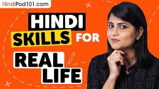 Hindi Skills for the Real-Word: Spoken English Practice in 45 Minutes