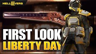 First Look At Everything In Helldivers 2 New Liberty Day Update