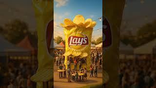 This Looks Like a Real Lay’s Commercial #tiny #tinyguys #lays #potatochips #viral #shorts