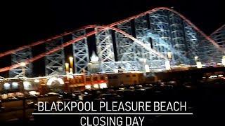 Meeting Up With Theme Park Mad! - Blackpool Pleasure Beach Closing Day Vlog November 2019