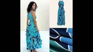 Floral Ruffle Chiffon Maxi Dress #dress #summerfashion #dressdesigns | 12679727