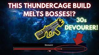 30s DEVOURER MELTS!? VERSATILE THUNDERCAGE BUILD (TOO STRONG!) | The First Descendant