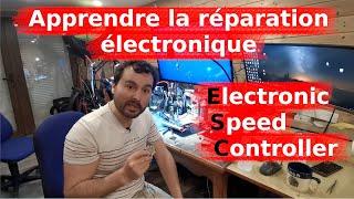 learn how to repair electronic - ESC board